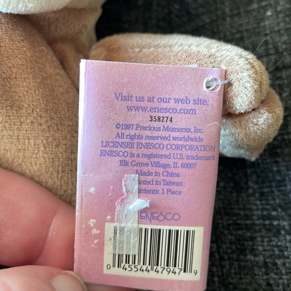 Precious Moments Tender Tails bear. New with tags. - Picture 8 of 8